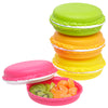 Crystalia Cute Macaron Storage Box, Set of 4